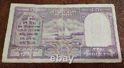 10 Rupee First Issue CD Deshmukh Superb Condition First Issue RARE Note