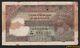 1928 British India 5 Rupees Banknote P-15b King George V J. W. Kelly Kgv F/+