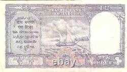 1943 India 10 Rupees K. George VI (s9)