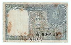1944 C. E. Jones Signed 1 (One) RS Banknote George VI King Collectible. G5-57