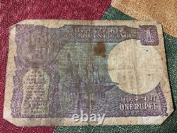 1994 Indian one Rupees Note Antique Collectors! RARE