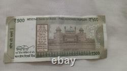 500 Rs Holy Number Note 786 Top Condition