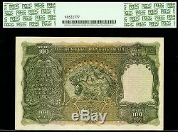 British India 100 Rupees Taylor ND (1937) CAWNPORE Pick-20g Extra Fine PCGS 40