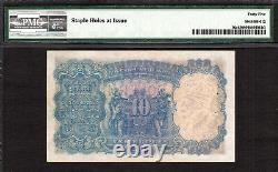 British India 10 Rupees KGV (1928-35) J. B Taylor Pick-16a Extra Fine PMG 45 Rare