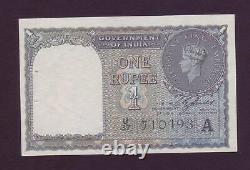 British India 1 Rupees A 1940 Kgvi P. 25 Unc (isw23517b42)