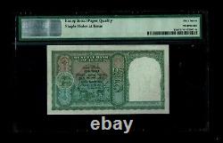 British India 5 Rs, C D Deshmukh 1943 PICK#23b Superb Gem 67