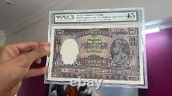 British India KG the fifth, 1000 rupees, Calcutta, kelly, high grade rare beauty