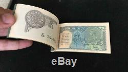 British India Re 1 kelly 15 notes + jacket, 1935 issue & vignette pcgs 66. Unique