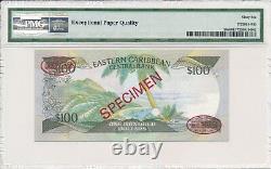 Central Bank East Caribbean States $100 ND(1986-88) Spec. Antigua PMG 66EPQ