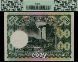 Ceylon 100 Rupees King George VI Banknote Rare 1941-45 GEM UNC #p38a PCGS 65 PPQ
