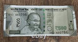 Collector Indian Rupee Lucky Number 786