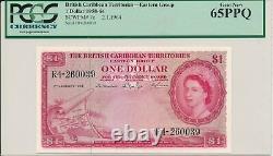 Eastern Group British Caribbean Territories $1 1964 PCGS 65PPQ