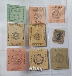 Emergency Note(cash coupons) 29 different, india issued during world war II RARE