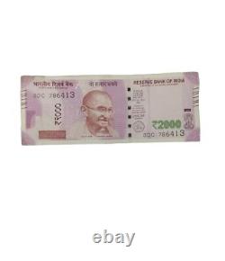 Exclusive Collectible Rare 786 2000 Rupees Note Limited Time Offer