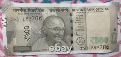 Exclusive Collectible Rare 786 500 Rs Holy Number Note 786 Top Condition