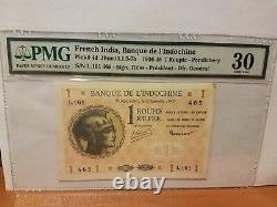 French India P4d PMG 30