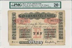 Government of India India 10 Rupees 1920 PMG 20NET