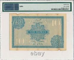 Government of India India 10 Rupees ND(1917-30) George V PMG 25