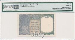 Government of India India 1 Rupee 1940 George VI Black S/N PMG 66EPQ