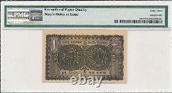 Hyderabad India Princely States 1 Rupee ND(1950) PMG 63EPQ