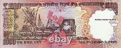 INDIA 1000 RS Raghuram Rajan 2014 Without Inset Paper Money Bank Note UNC NEW