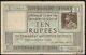 INDIA 10 RUPEES P5 A 1917 BRITISH KING GEORGE V Mc WATTERS RARE CURRENCY GB NOTE
