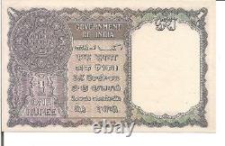 INDIA / BRITISH, 1 RUPEE, P#25d, KGVI, SERIES A, 1940, UNC