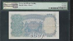 INDIA Old 10 Rupees Note (1937) P19a PMG AU53 EPQ