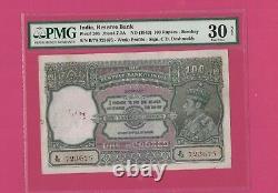 INDIA -P-20 100 RS KGVi ND(1943) Pmg 30 Front Profile
