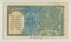 INDIA RUPEE 1935 PICK# 14b F/4 372033 JHUN&REZ 3.2.1A PMG 30 VERY FINE