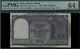 INDIA Reserve Bank 10 Rupees Note Sign C D Deshmukh #p37a 1949 Choice UNC PMG 64