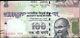 INDIA Rs. 100/- BANKNOTE MISCUT & INVERTED SERIAL NUMBER ERROR, RARE