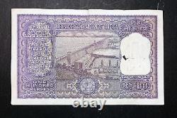India 100 Hvr Iyengar Big Note Dam G-6 Vf V. Rare Issued In 1960