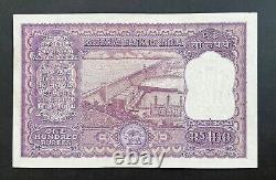 India 100 Rupees 1962 P-45 UNC