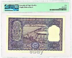 India 100 Rupees ND (1962-67) Pick 45 Jhun6.7.4.2 PMG About Uncirculated 50 EPQ