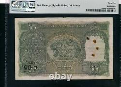 India 100 rupees 1943 P20 VF