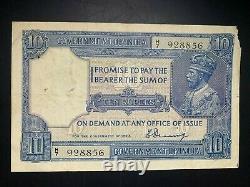 India, 10 rupees, 1917-30, Pick 7a