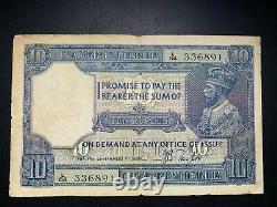 India, 10 rupees, 1917-30, Pick 7b