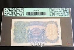 India 1937, UNC Banknote 10 Rupees, P-19a Taylor, PCGS 64 Rare Grade