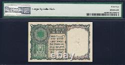 India 1949 One Rupee 1st Issue Menon Pick-71a Ch UNC PMG 64