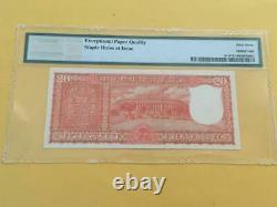 India 1972 Pick #61a 20 Rs First Issue PMG Graded 67 EPQ Super Gem UNC