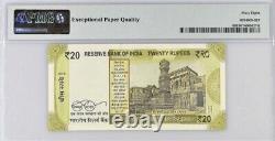 India 20 Rupees Pick Unlisted 2019 PMG 68 EPQ Superb Gem Unc Banknote