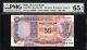 India 50 Rupees 1978 SOLID FIRST Prefix 0AA 666666 Pick-84d GEM UNC PMG 65 EPQ