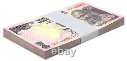 India 50 Rupees, 2017, P-104y, UNC, Plate Letter R X 100 PCS Bundle Pack