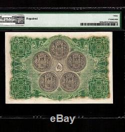 India 5 Rupees 1920 P-S263a PMG VF 30 net Hyderabad