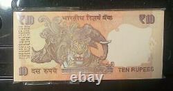 India Banknote Low Number Bundle Stack 000001-100