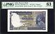 India British 10 TEN Rupees P19a 1937 PMG63 Choice UNC EPQ Banknote KING GEORGE