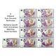 India Euro Souvenir Banknote Schein Gandhi Set of 9 Different 2020 Issue