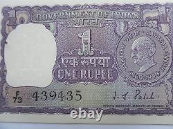 India Paper Money- 10 X Re. 1/- Old Notes -mahatma Gandhi-1869-1948 -rare #aa17