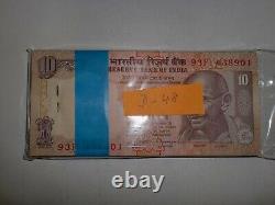 India Paper Money-full Pack-rs. 10/- Old'mg' Notes- Nil Year C. R'rajan D-48